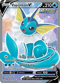 Image for Vaporeon V (Full Art) (172/203) (SWSH07) - Pokemon