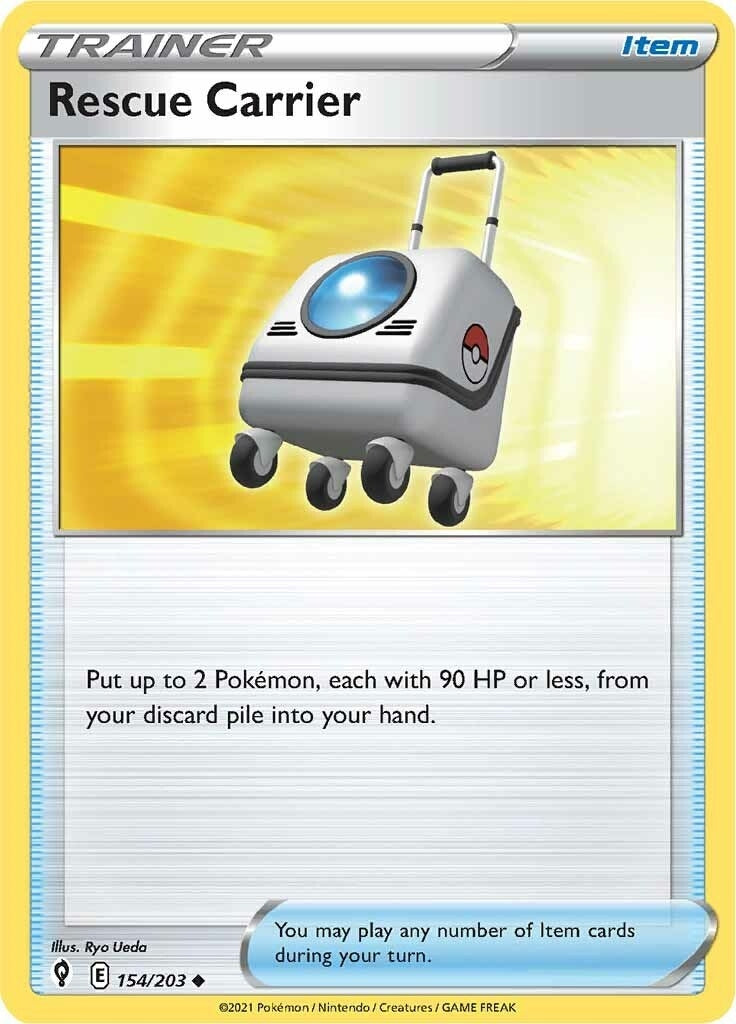 Image for Rescue Carrier (154/203) (SWSH07) - Pokemon