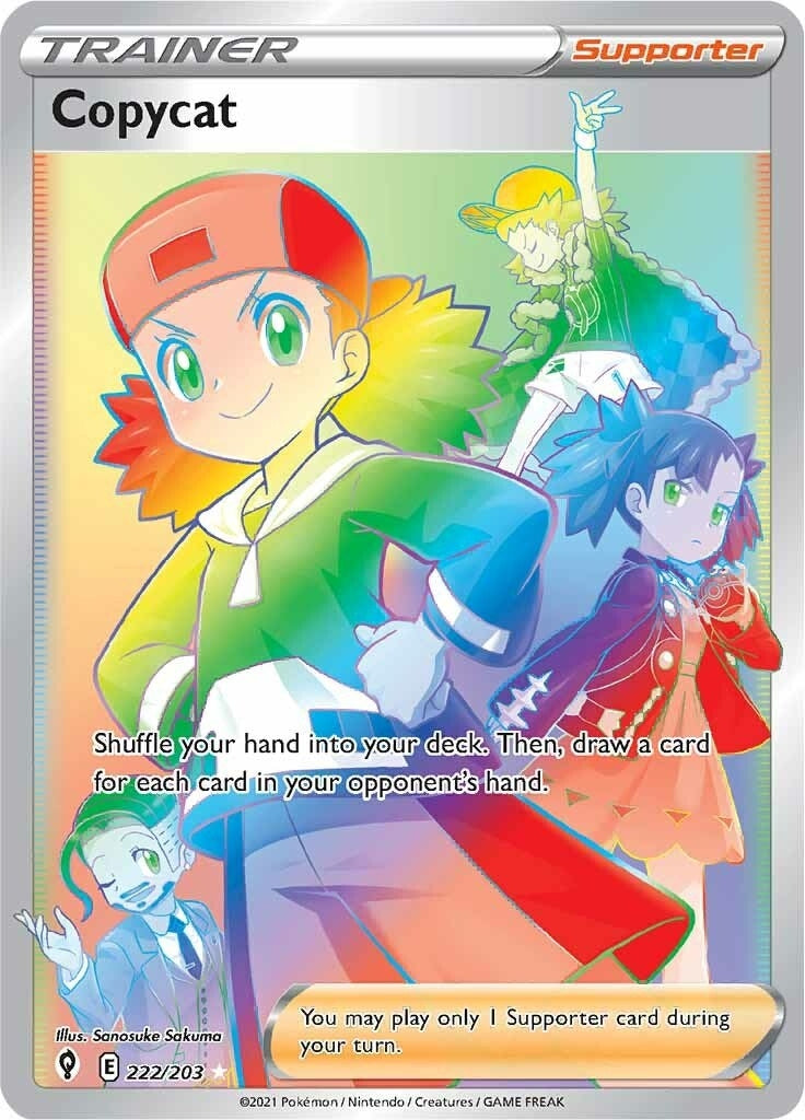 Image for Copycat (Secret) (222/203) (SWSH07) - Pokemon
