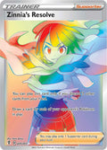 Image for Zinnia's Resolve (Secret) (225/203) (SWSH07) - Pokemon
