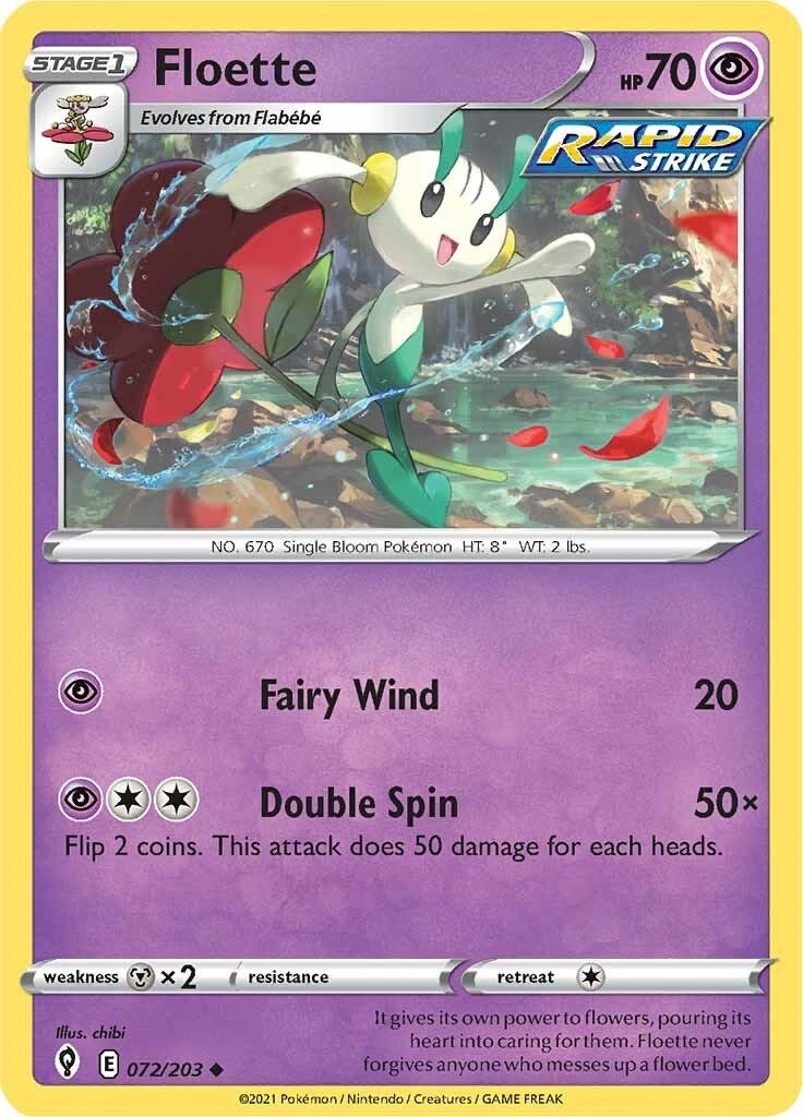 Image for Floette (072/203) (SWSH07) - Pokemon
