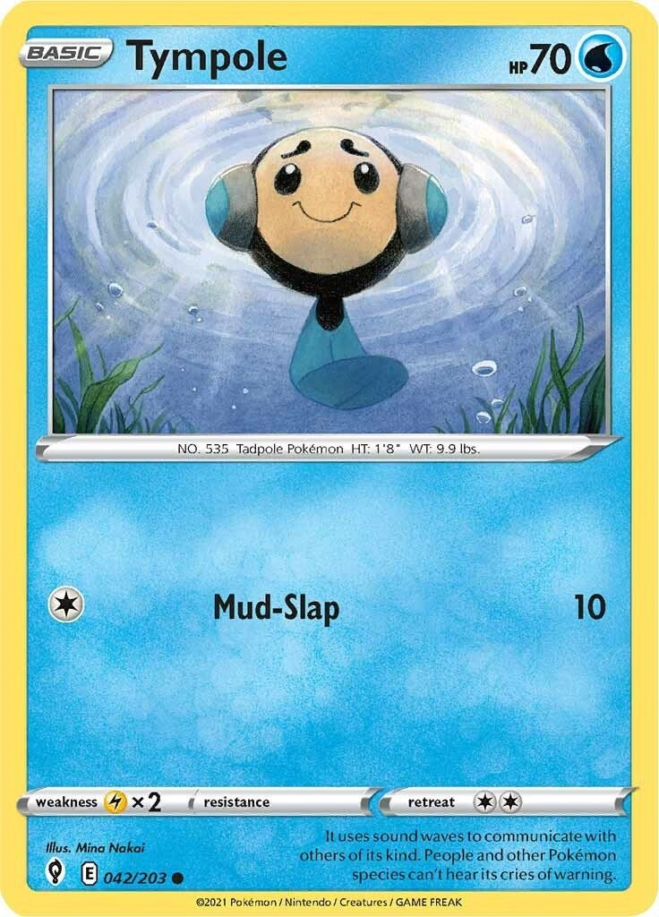Image for Tympole (042/203) (SWSH07) - Pokemon