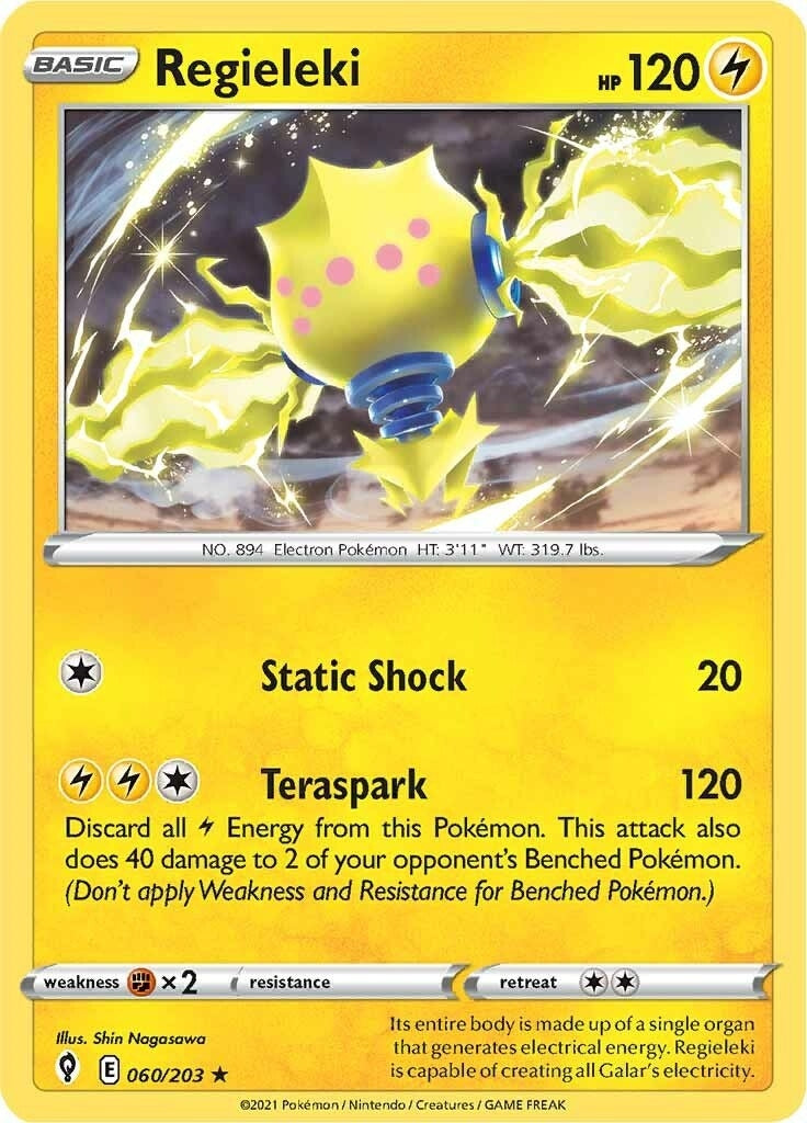 Image for Regieleki (060/203) (SWSH07) - Pokemon