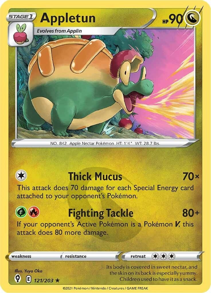 Image for Appletun (121/203) (SWSH07) - Pokemon