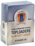 Image for Beckett Shield Standard Size Card 35pt Toploader (25 Pack) - Card Sleeves