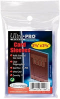 Image for Ultra Pro 2 5/8" x 3 5/8" Soft Card Sleeves (100-Pack) - Card Sleeves