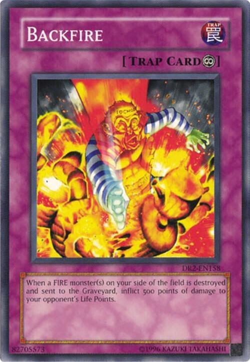Image for Backfire (DR2-EN158) (DR2) - YuGiOh