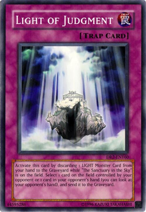 Image for Light of Judgment (DR2-EN160) (DR2) - YuGiOh