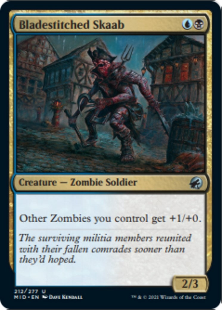 Image for Bladestitched Skaab (212) (Innistrad: Midnight Hunt) - Magic: The Gathering