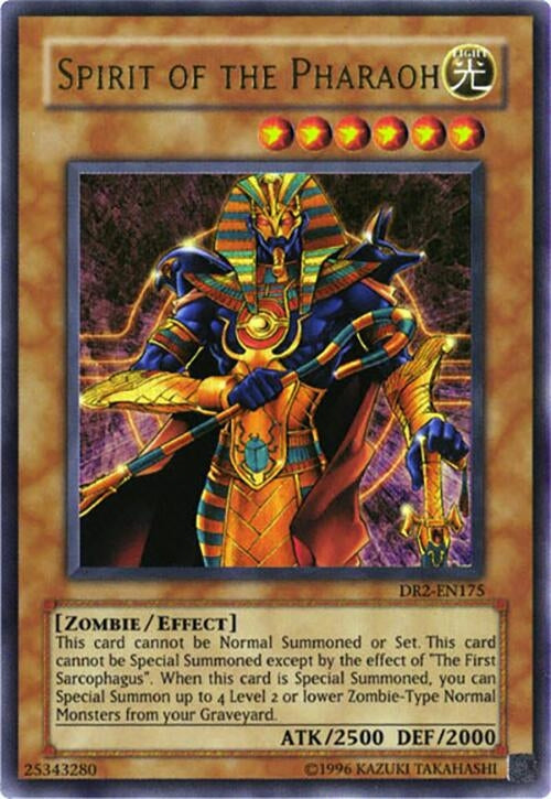 Image for Spirit of the Pharaoh (DR2-EN175) (DR2) - YuGiOh