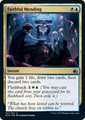 Image for Faithful Mending (221) (Innistrad: Midnight Hunt) - Magic: The Gathering