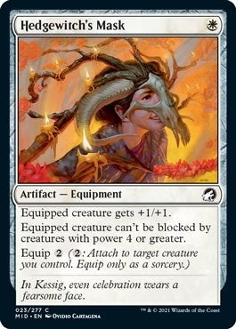 Image for Hedgewitch's Mask (23) (Innistrad: Midnight Hunt) - Magic: The Gathering