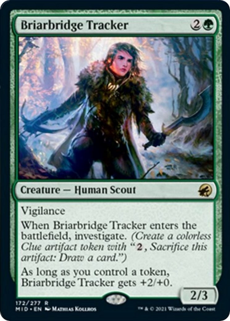 Image for Briarbridge Tracker (172) (Innistrad: Midnight Hunt) - Magic: The Gathering