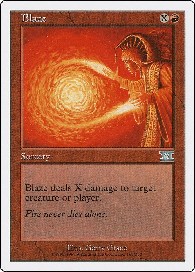 Image for Blaze (168) (Classic Sixth Edition) - Magic: The Gathering