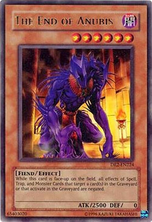 Image for The End of Anubis (DR2-EN224) (DR2) - YuGiOh