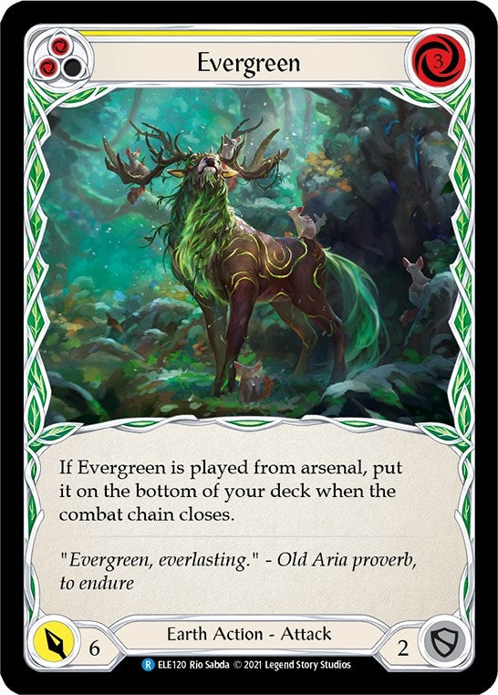 Evergreen (Yellow) (ELE120) (Tales of Aria)