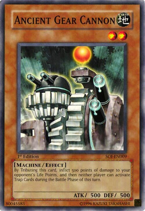 Image for Ancient Gear Cannon (SOI-EN009) (SOI) - YuGiOh