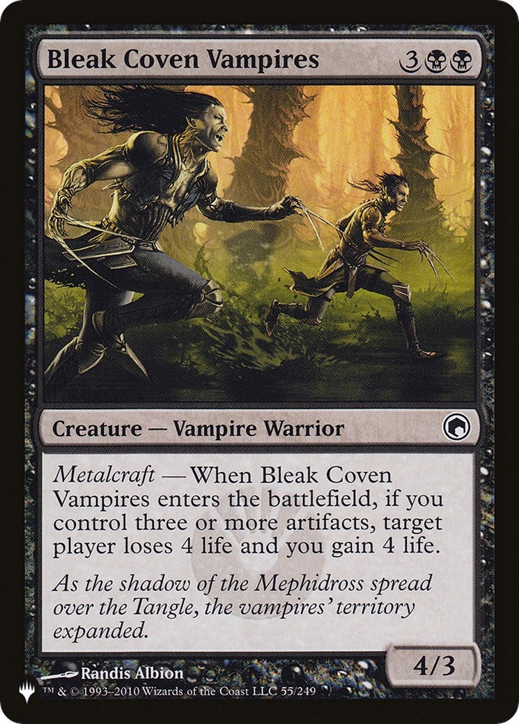 Image for Bleak Coven Vampires (55/249) (The List Reprints) - Magic: The Gathering