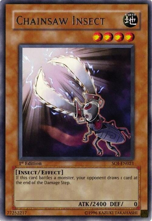 Image for Chainsaw Insect (SOI-EN021) (SOI) - YuGiOh