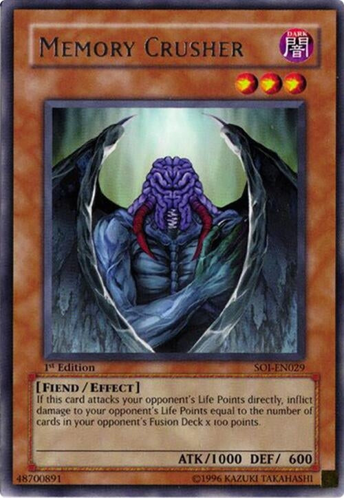 Image for Memory Crusher (SOI-EN029) (SOI) - YuGiOh
