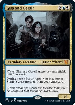 Image for Gisa and Geralf (150) (Innistrad: Midnight Hunt) - Magic: The Gathering