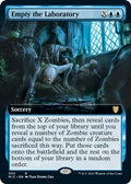 Image for Empty the Laboratory (Extended Art) (52) (Innistrad: Midnight Hunt) - Magic: The Gathering