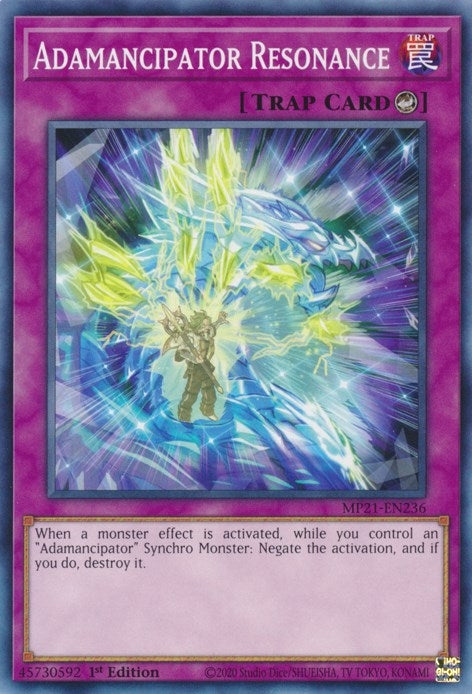 Image for Adamancipator Resonance (MP21-EN236) (MP21) - YuGiOh