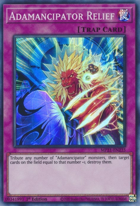 Image for Adamancipator Relief (MP21-EN235) (MP21) - YuGiOh