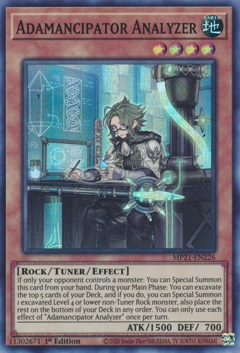 Image for Adamancipator Analyzer (MP21-EN226) (MP21) - YuGiOh