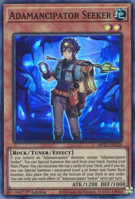 Image for Adamancipator Seeker (MP21-EN224) (MP21) - YuGiOh