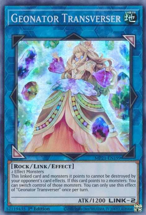 Image for Geonator Transverser (MP21-EN199) (MP21) - YuGiOh
