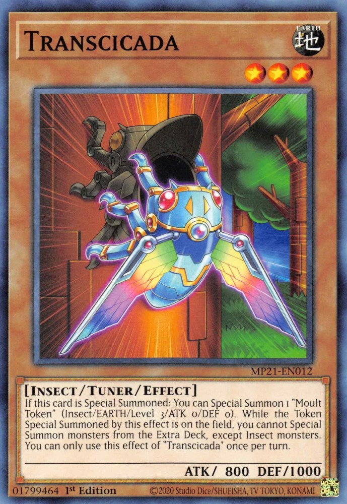 Image for Transcicada (MP21-EN012) (MP21) - YuGiOh