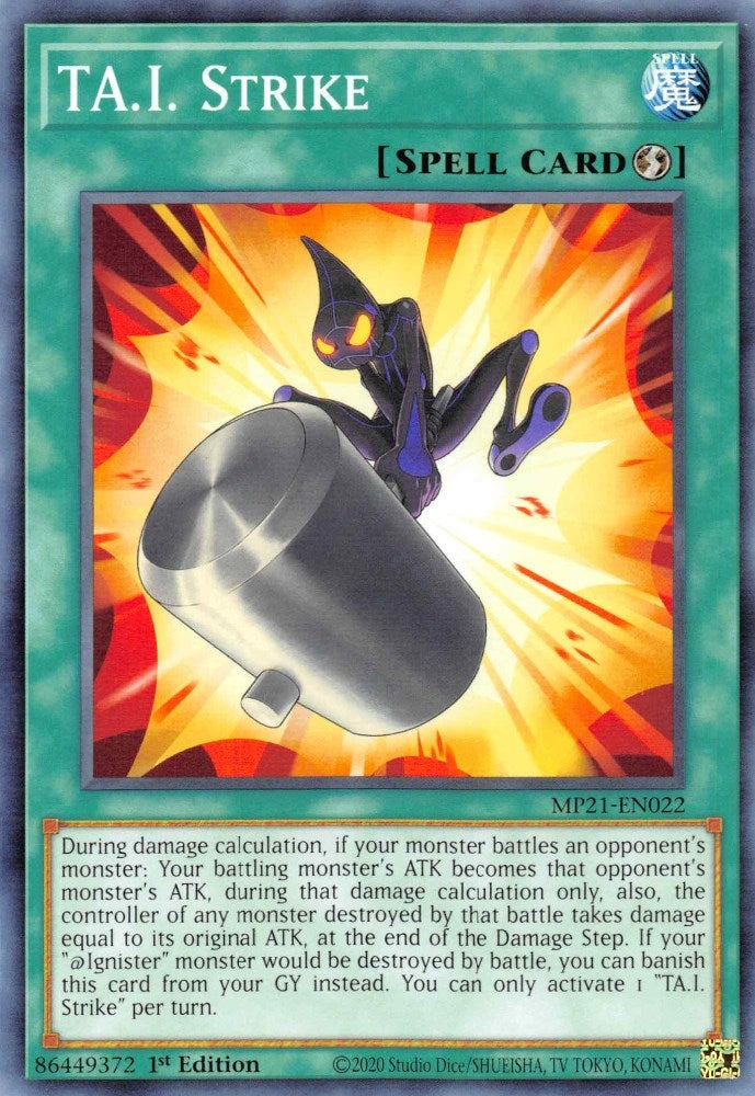 Image for TA.I. Strike (MP21-EN022) (MP21) - YuGiOh