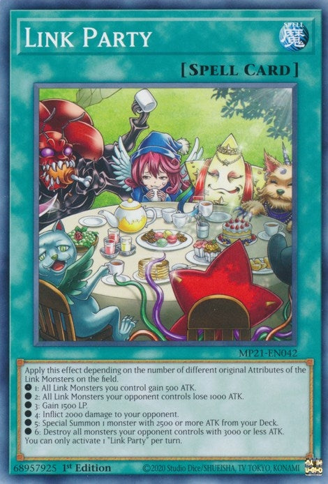 Image for Link Party (MP21-EN042) (MP21) - YuGiOh