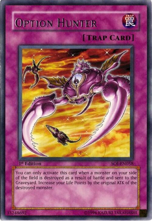 Image for Option Hunter (SOI-EN058) (SOI) - YuGiOh