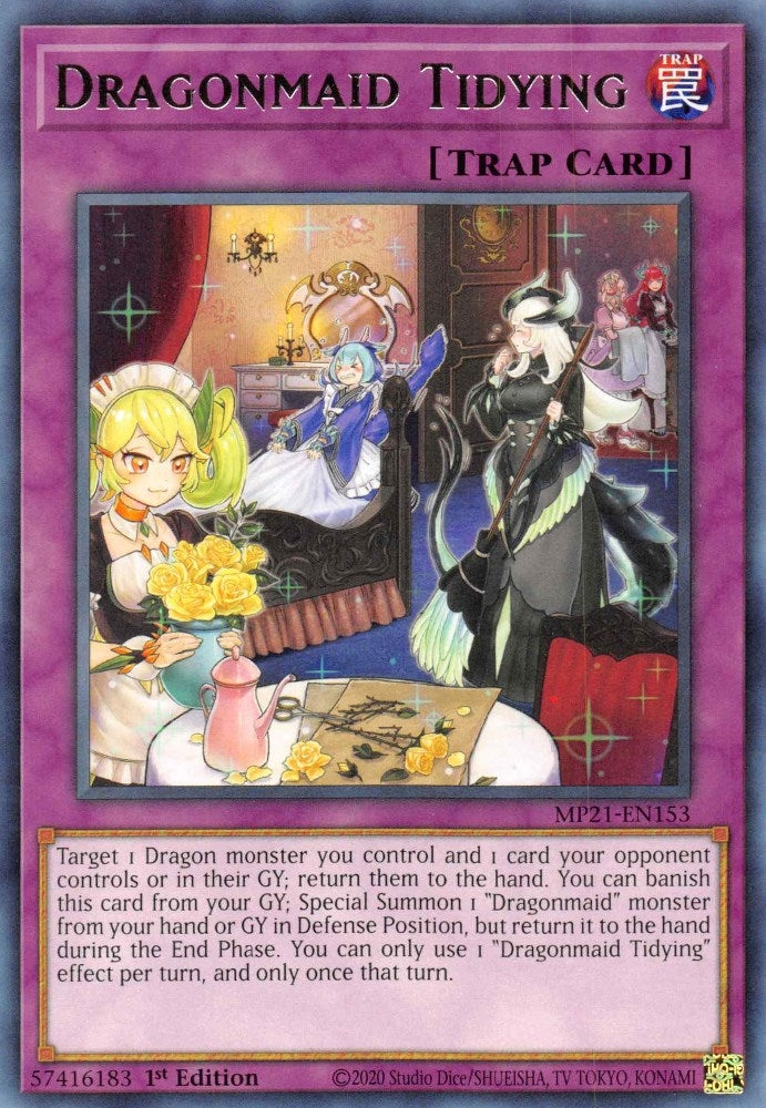 Image for Dragonmaid Tidying (MP21-EN153) (MP21) - YuGiOh