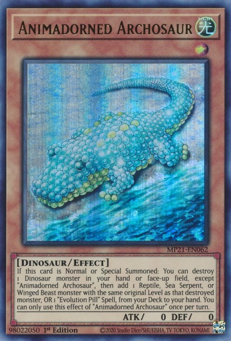 Image for Animadorned Archosaur (MP21-EN062) (MP21) - YuGiOh