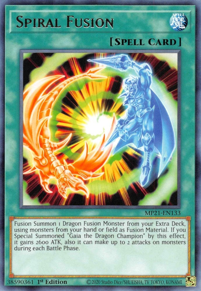 Image for Spiral Fusion (MP21-EN133) (MP21) - YuGiOh