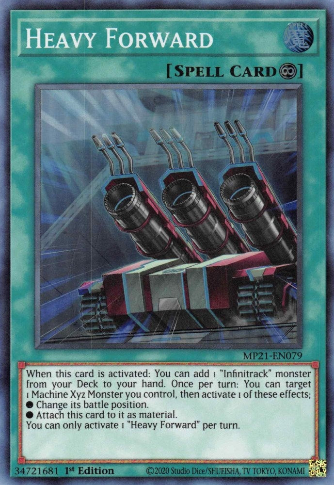 Image for Heavy Forward (MP21-EN079) (MP21) - YuGiOh