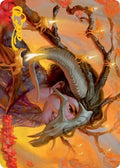 Image for Hedgewitch's Mask Art Card (Gold-Stamped Signature) (17) (Innistrad: Midnight Hunt) - Magic: The Gathering
