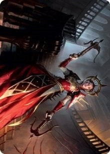 Image for Bloodthirsty Adversary Art Card (41) (Innistrad: Midnight Hunt) - Magic: The Gathering