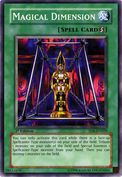 Image for Magical Dimension (SD6-EN029) (SD6) - YuGiOh