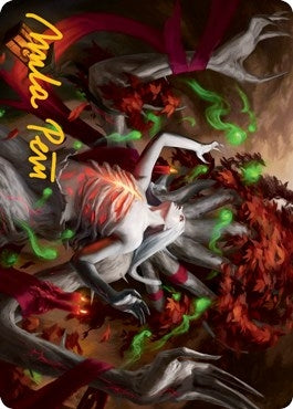 Image for Dryad's Revival Art Card (Gold-Stamped Signature) (50) (Innistrad: Midnight Hunt) - Magic: The Gathering