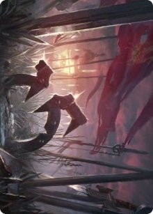 Image for Field of Ruin Art Card (72) (Innistrad: Midnight Hunt) - Magic: The Gathering