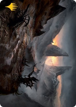 Image for Haunted Ridge Art Card (Gold-Stamped Signature) (73) (Innistrad: Midnight Hunt) - Magic: The Gathering