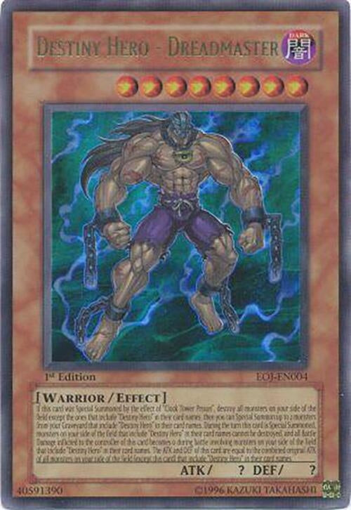 Image for Destiny Hero - Dreadmaster (EOJ-EN004) (EOJ) - YuGiOh