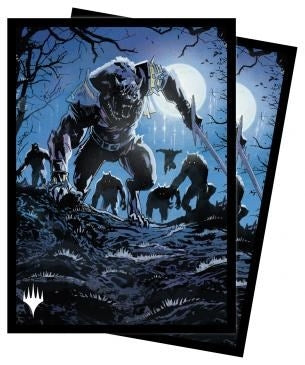 Image for Innistrad: Midnight Hunt Tovolar, the Midnight Scourge (V5) Standard Deck Protector sleeves for Magic (100-Pack) - Card Sleeves