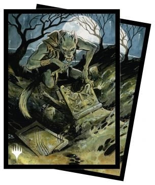 Image for Innistrad: Midnight Hunt Graveyard Glutton (V3) Standard Deck Protector sleeves for Magic (100-Pack) - Card Sleeves