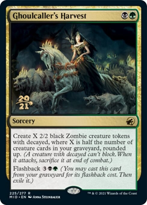 Image for Ghoulcaller's Harvest (225) (Prerelease Cards) - Magic: The Gathering