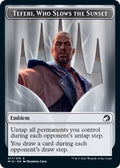Image for Emblem - Teferi, Who Slows the Sunset (17) (Innistrad: Midnight Hunt) - Magic: The Gathering